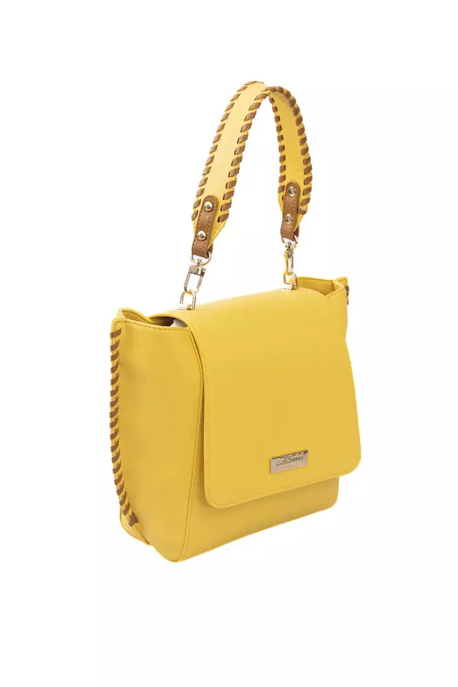 Baldinini Trend Yellow Polyurethane Women's Shoulder Bag